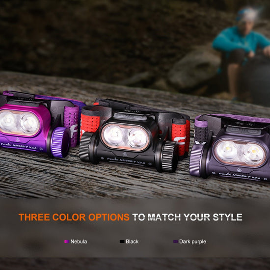 Fenix HM65R - T V2 Rechargeable Lightweight Trail Running Headlamp - Hazy Fly Fishing