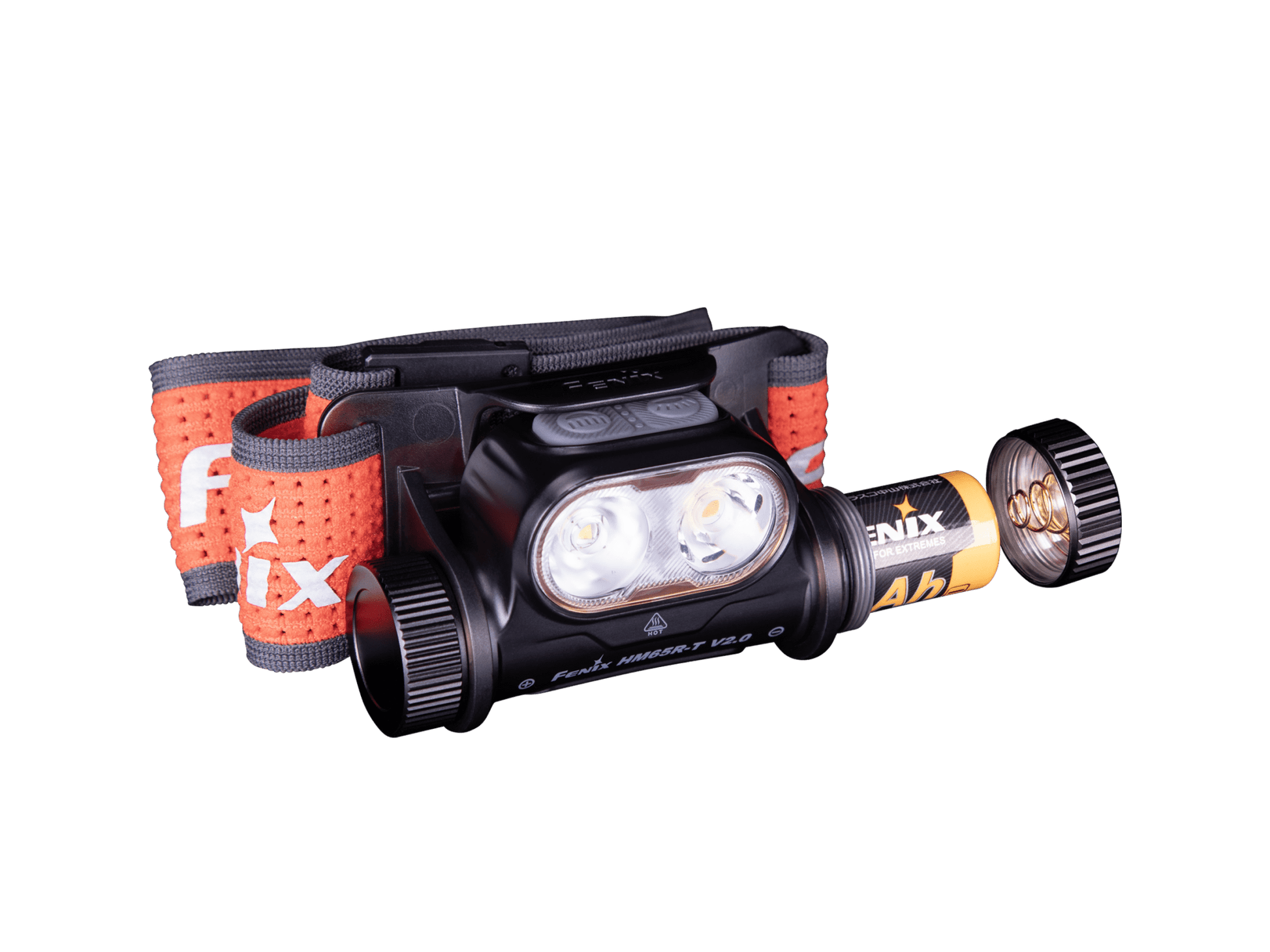 Fenix HM65R - T V2 Rechargeable Lightweight Trail Running Headlamp - Hazy Fly Fishing