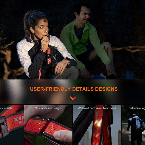 Fenix HM65R - T V2 Rechargeable Lightweight Trail Running Headlamp - Hazy Fly Fishing