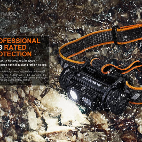 Fenix HM70R Rechargeable LED Headlamp - 1600 Lumens - Hazy Fly Fishing