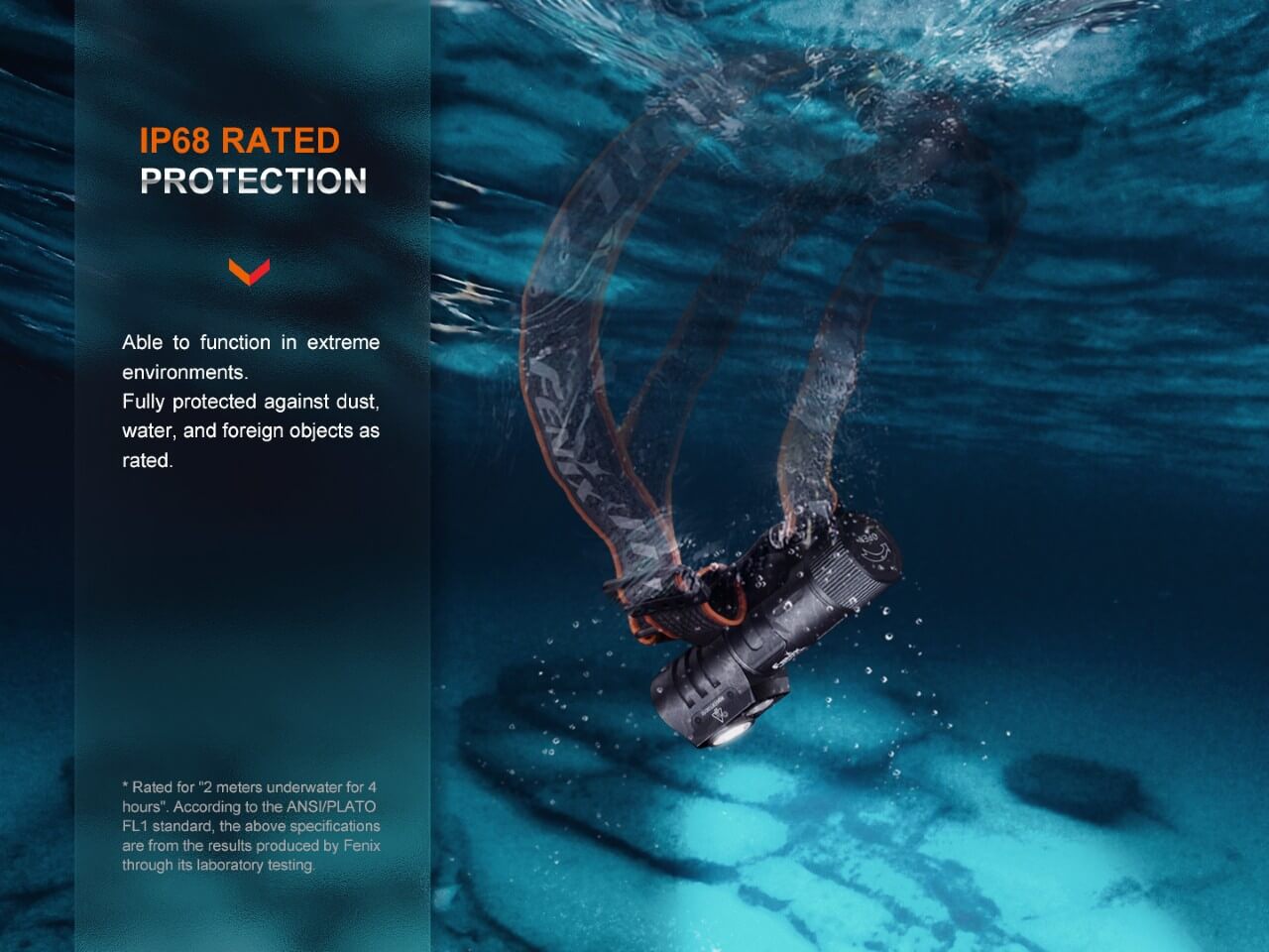 Fenix HM71R Rechargeable Industrial LED Headlamp - Hazy Fly Fishing