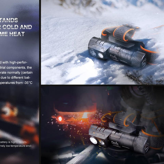 Fenix HM71R Rechargeable Industrial LED Headlamp - Hazy Fly Fishing