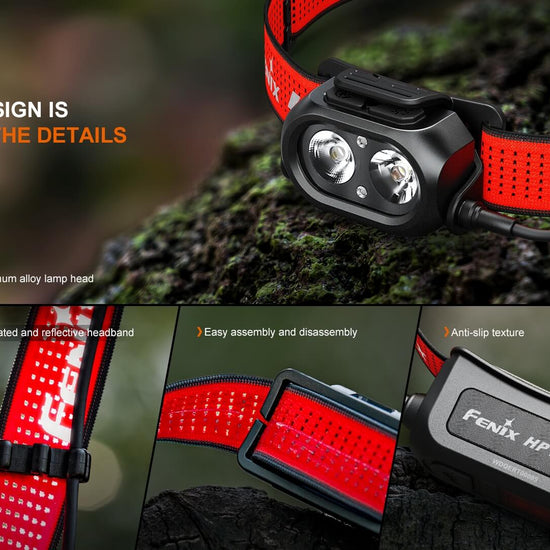 Fenix HP12R - T Balanced Trail Headlamp - Hazy Fly Fishing
