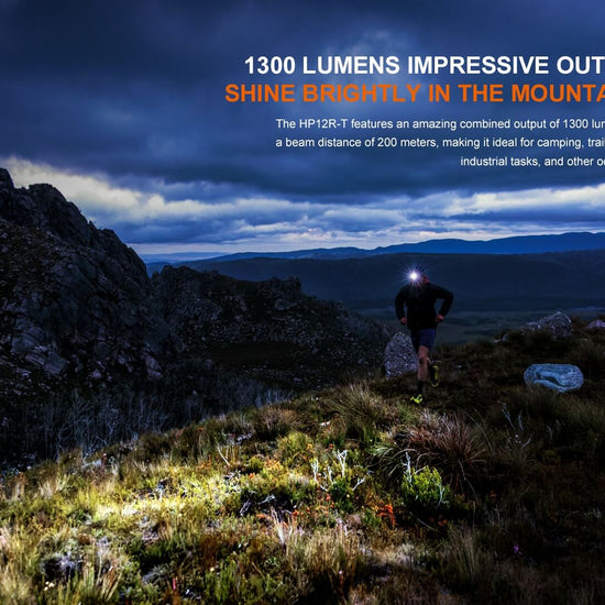 Fenix HP12R - T Balanced Trail Headlamp - Hazy Fly Fishing