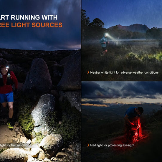 Fenix HP12R - T Balanced Trail Headlamp - Hazy Fly Fishing