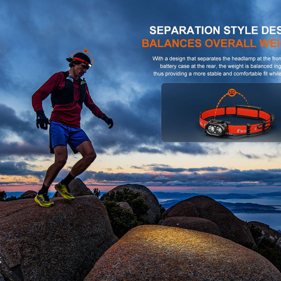 Fenix HP12R - T Balanced Trail Headlamp - Hazy Fly Fishing
