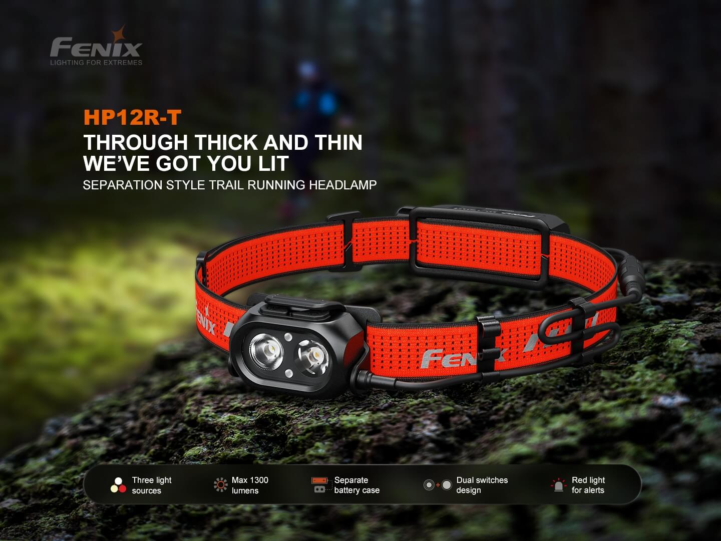 Fenix HP12R - T Balanced Trail Headlamp - Hazy Fly Fishing