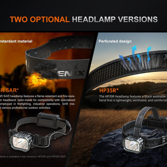 Fenix HP35R Search and Rescue Headlamp - Hazy Fly Fishing