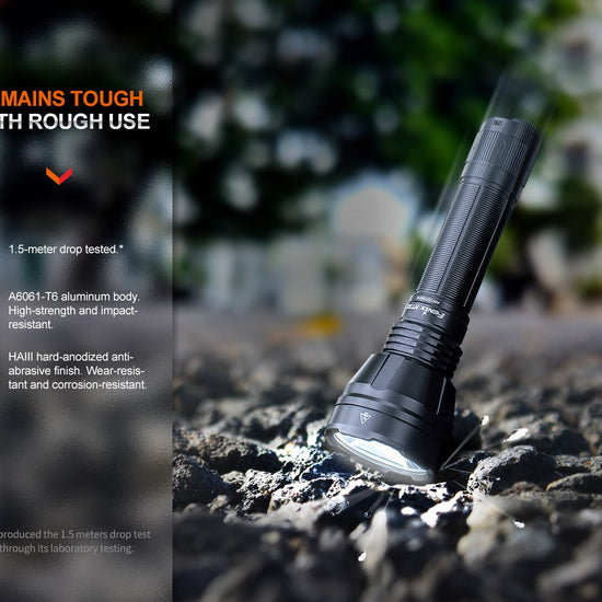 Fenix HT32 Hunting Flashlight with Red & Green Output - Hazy Fly Fishing