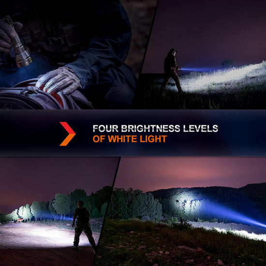 Fenix HT32 Hunting Flashlight with Red & Green Output - Hazy Fly Fishing