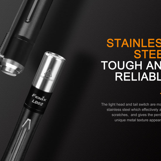 Fenix LD02 V2.0 EDC LED Penlight with UV Lighting - Hazy Fly Fishing