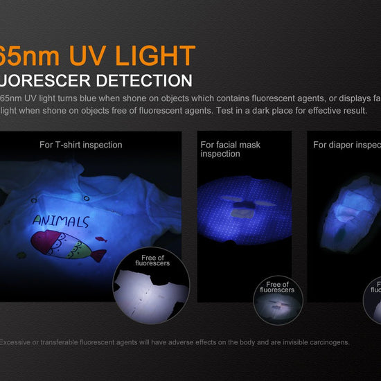 Fenix LD02 V2.0 EDC LED Penlight with UV Lighting - Hazy Fly Fishing