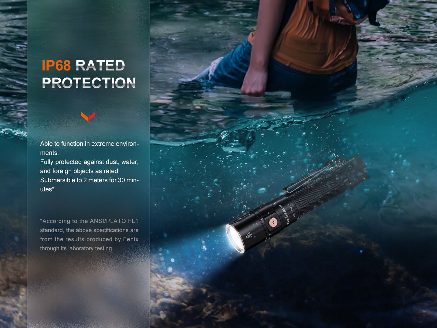Fenix LD30R High - Performance Lightweight Flashlight - Hazy Fly Fishing