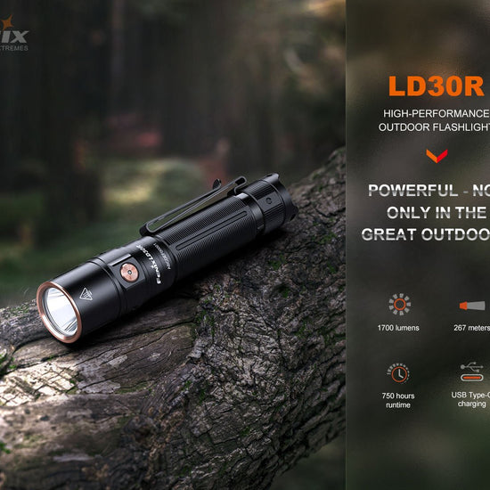 Fenix LD30R High - Performance Lightweight Flashlight - Hazy Fly Fishing
