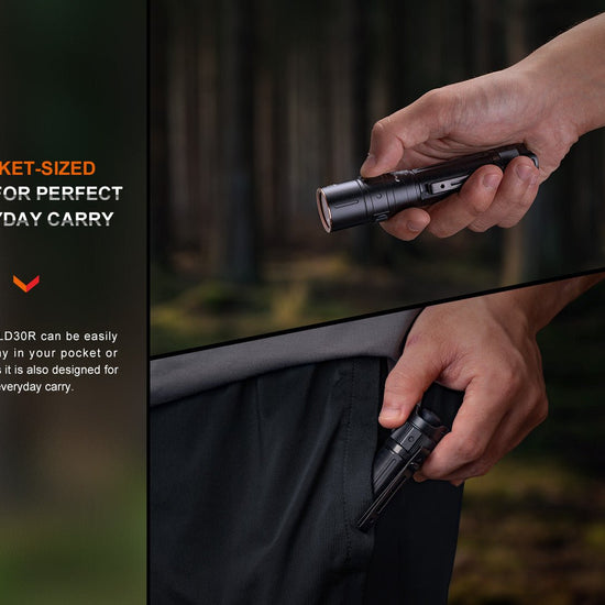 Fenix LD30R High - Performance Lightweight Flashlight - Hazy Fly Fishing