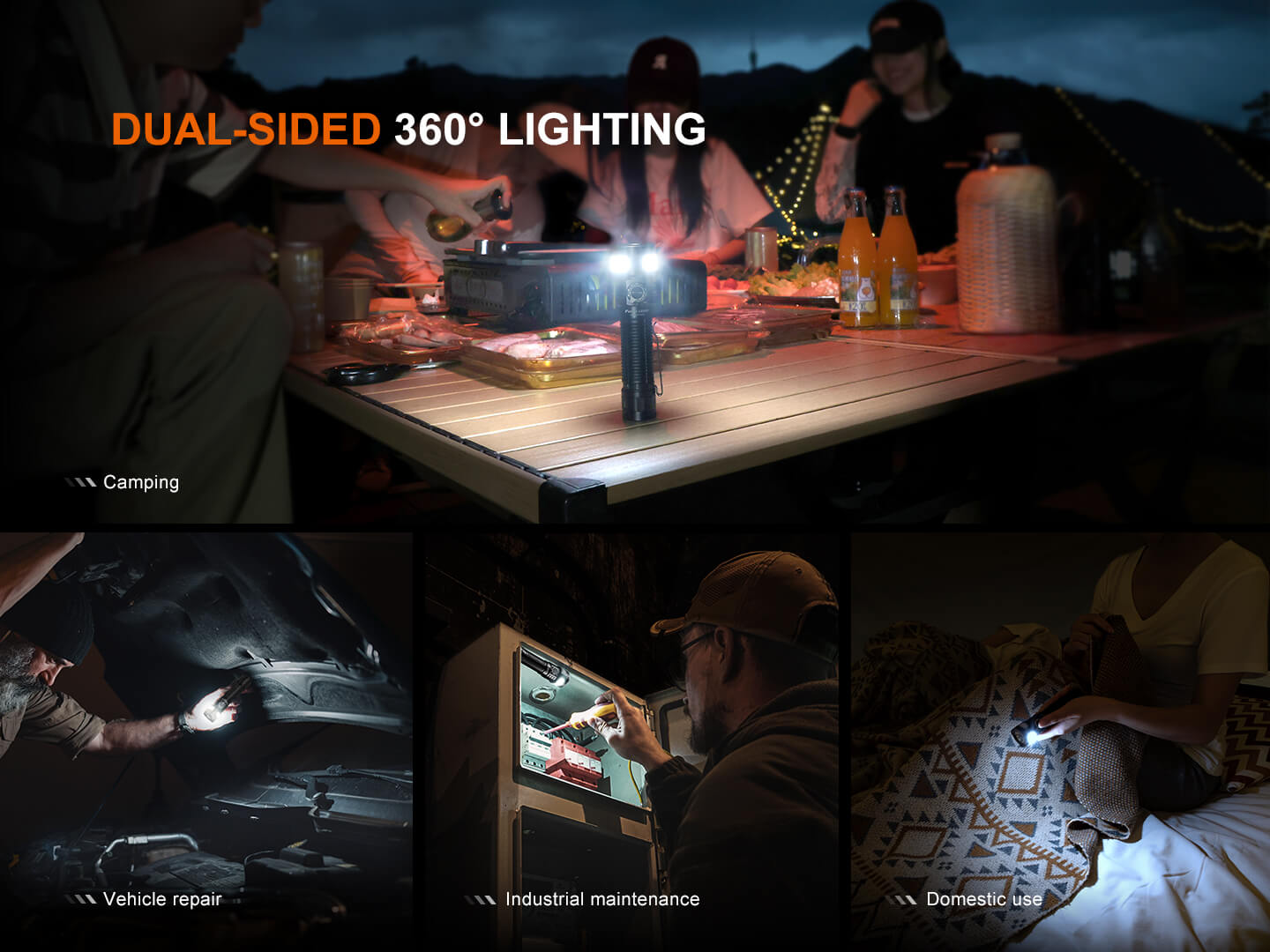 Fenix LD35R High Performance Multimode Tactical Flashlight - Hazy Fly Fishing