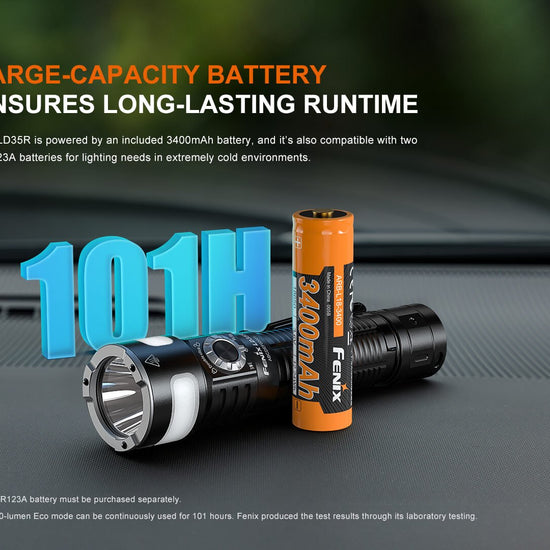 Fenix LD35R High Performance Multimode Tactical Flashlight - Hazy Fly Fishing