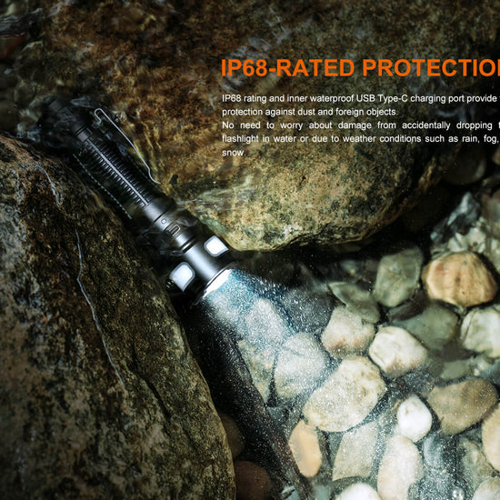 Fenix LD35R High Performance Multimode Tactical Flashlight - Hazy Fly Fishing