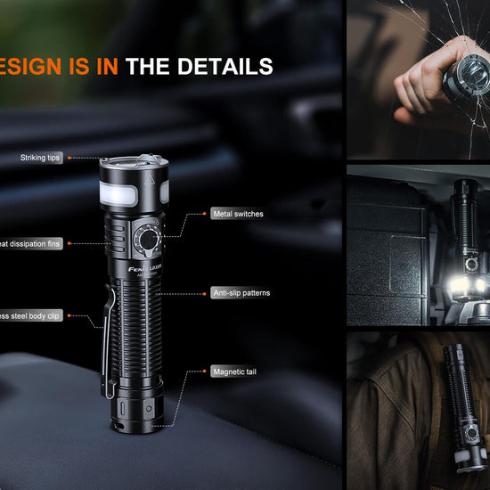Fenix LD35R High Performance Multimode Tactical Flashlight - Hazy Fly Fishing