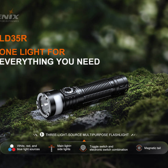 Fenix LD35R High Performance Multimode Tactical Flashlight - Hazy Fly Fishing
