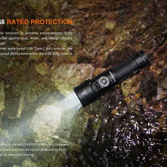 Fenix LD45R Digital Focus Rechargeable LED Flashlight - Hazy Fly Fishing