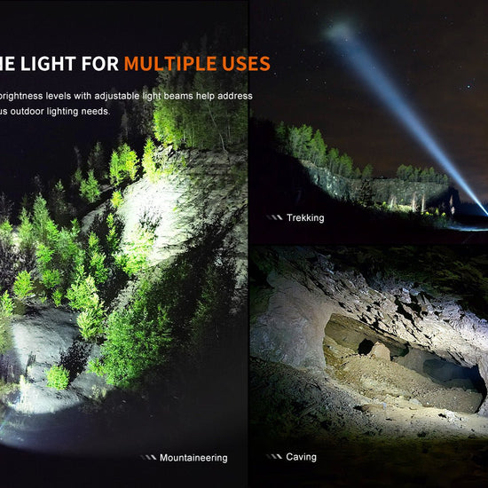 Fenix LD45R Digital Focus Rechargeable LED Flashlight - Hazy Fly Fishing