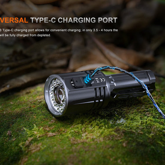 Fenix LR36R White Laser Searching Flashlight - Hazy Fly Fishing