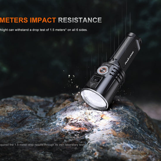 Fenix LR36R White Laser Searching Flashlight - Hazy Fly Fishing