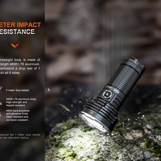 Fenix LR40R V2.0 Rechargeable LED Searchlight - Hazy Fly Fishing