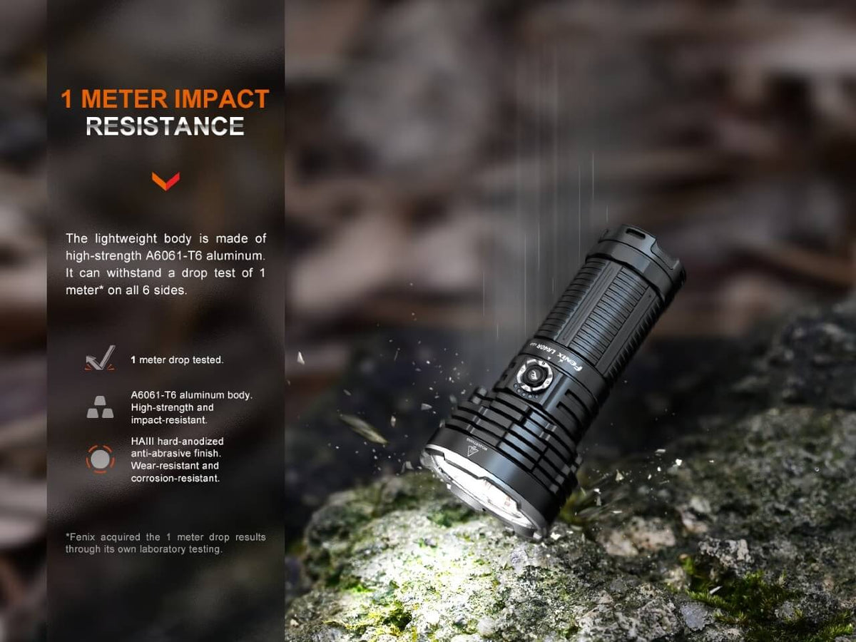 Fenix LR40R V2.0 Rechargeable LED Searchlight - Hazy Fly Fishing