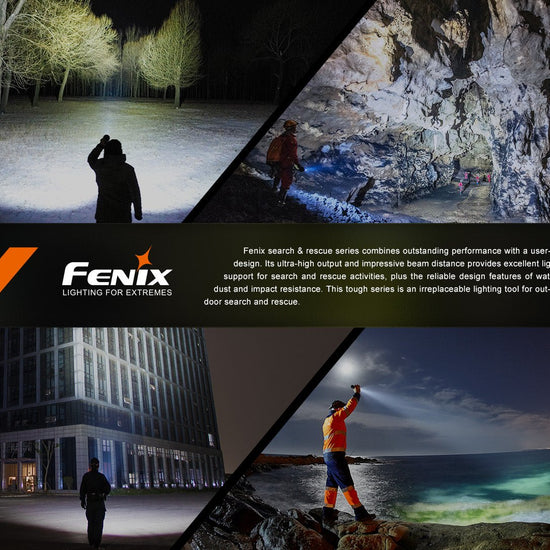 Fenix LR60R Rotary Switch Rechargeable Searchlight - 21000 Lumens - Hazy Fly Fishing