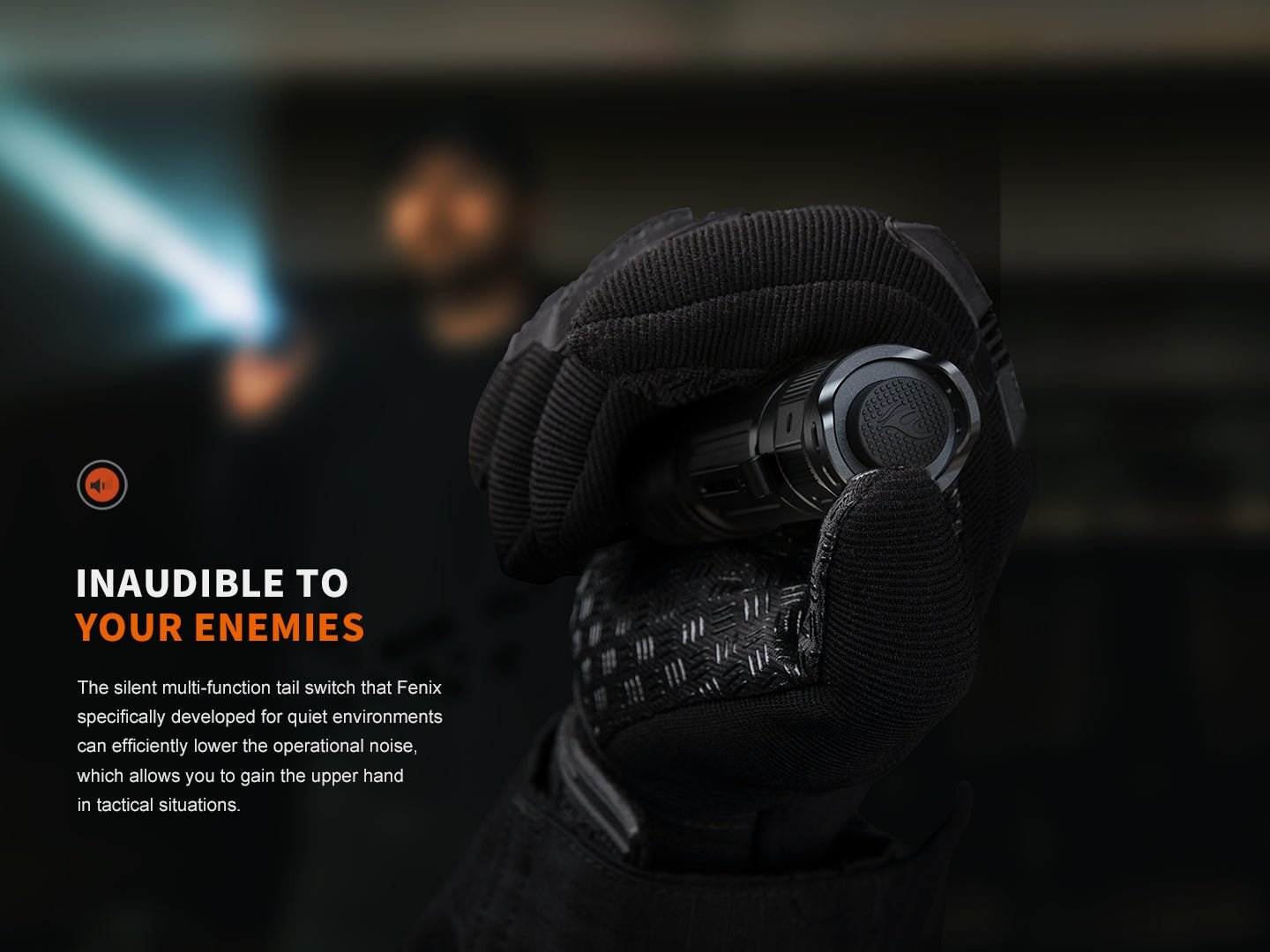 Fenix PD32R Rechargeable Silent Switch LED Flashlight - Hazy Fly Fishing