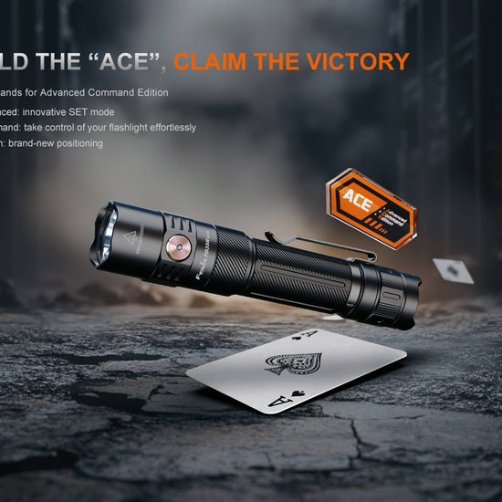 Fenix PD35R ACE Multi - mode Tactical Flashlight + FREE CL01 Mini Lantern - Hazy Fly Fishing
