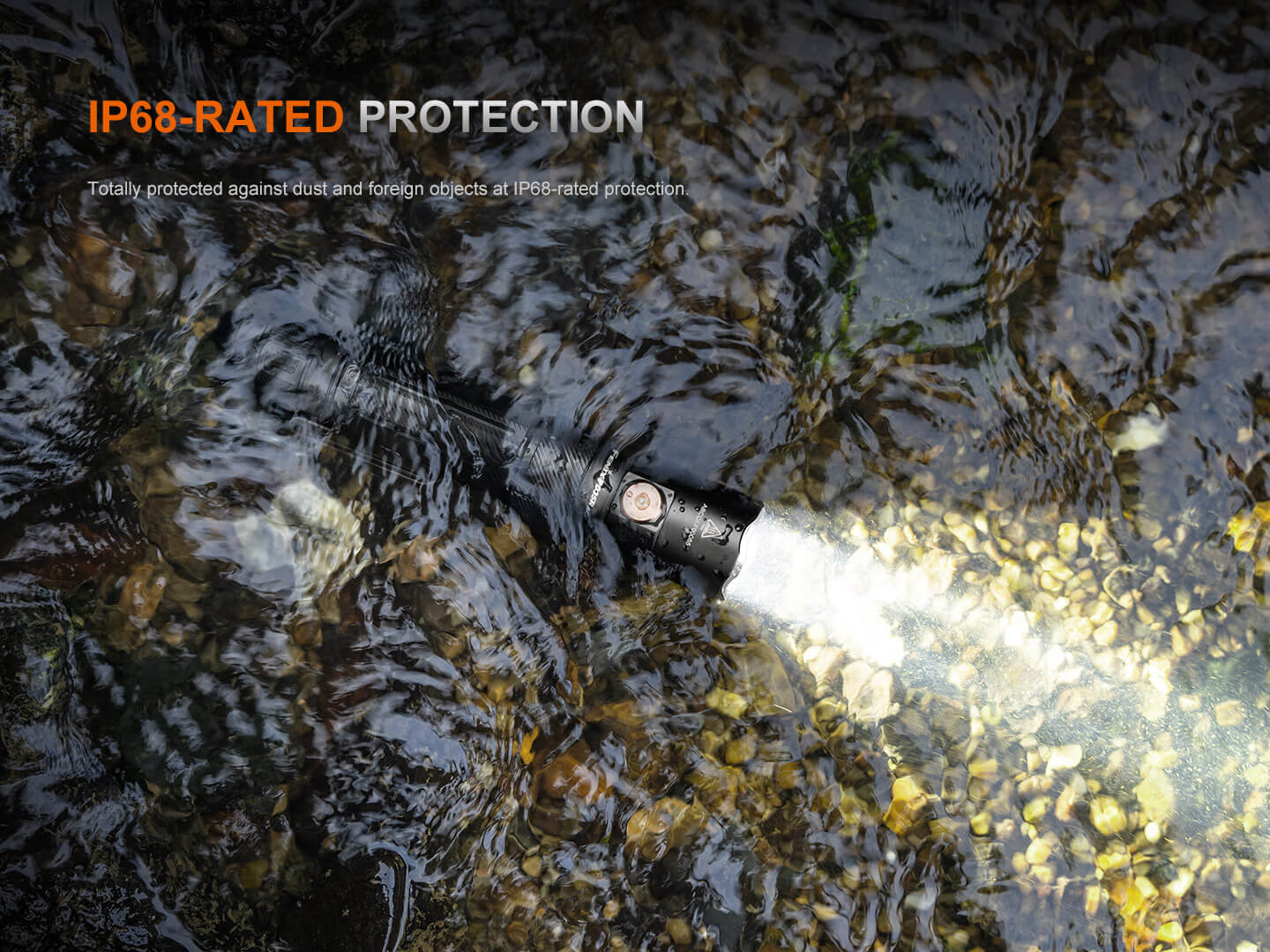 Fenix PD35R ACE Multi - mode Tactical Flashlight + FREE CL01 Mini Lantern - Hazy Fly Fishing