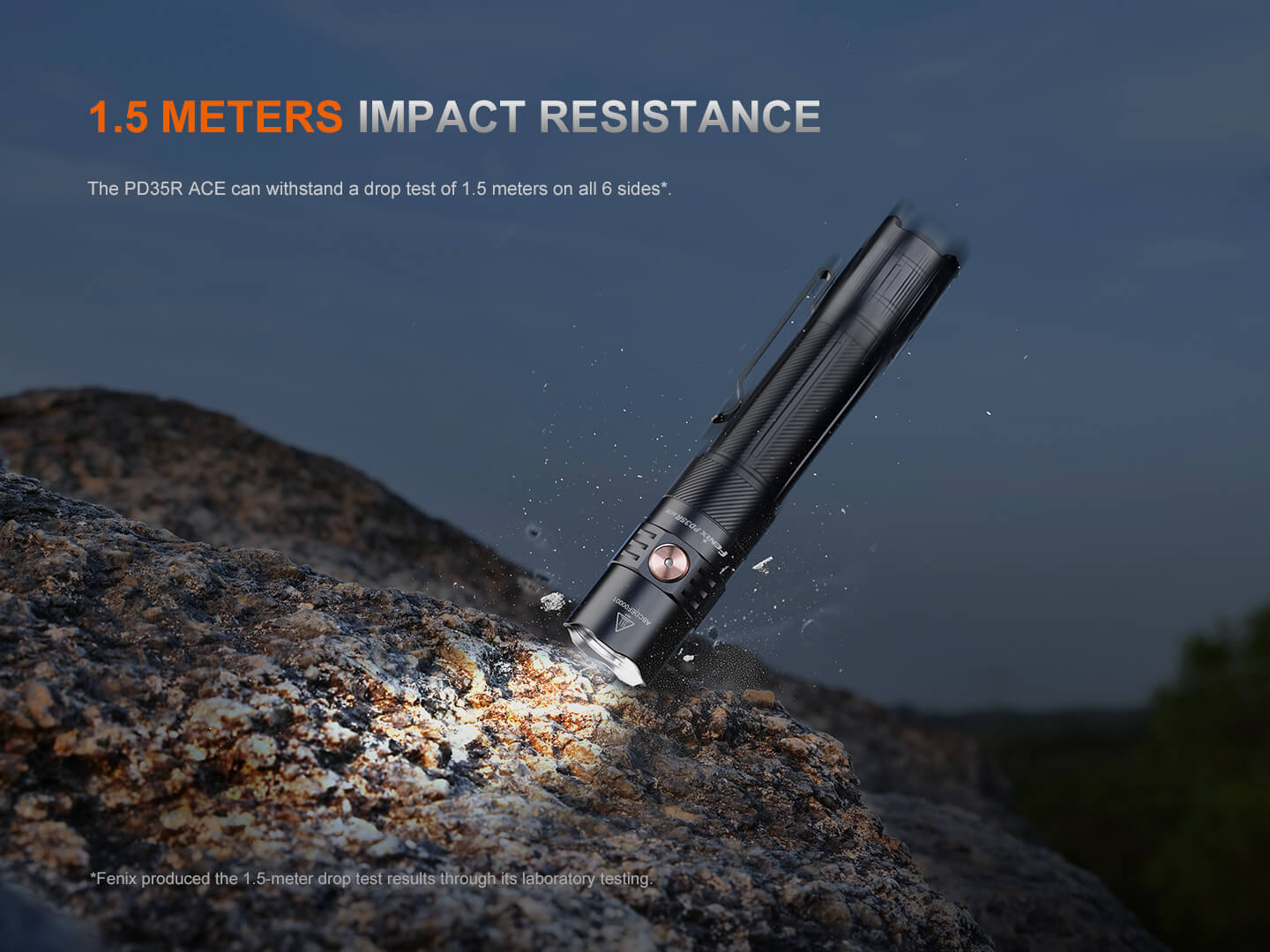 Fenix PD35R ACE Multi - mode Tactical Flashlight + FREE CL01 Mini Lantern - Hazy Fly Fishing