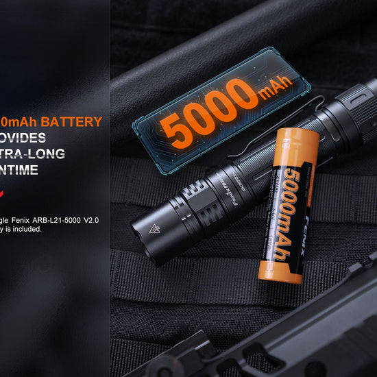 Fenix PD36R Pro 2800 Lumen Flashlight + FREE E03R V2 Keychain Light - Hazy Fly Fishing