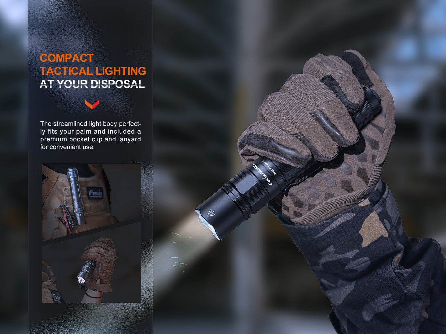 Fenix PD36R Pro 2800 Lumen Flashlight + FREE E03R V2 Keychain Light - Hazy Fly Fishing