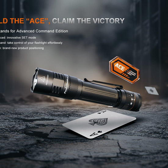 Fenix PD45R ACE Multi - Mode Tactical Flashlight - Hazy Fly Fishing