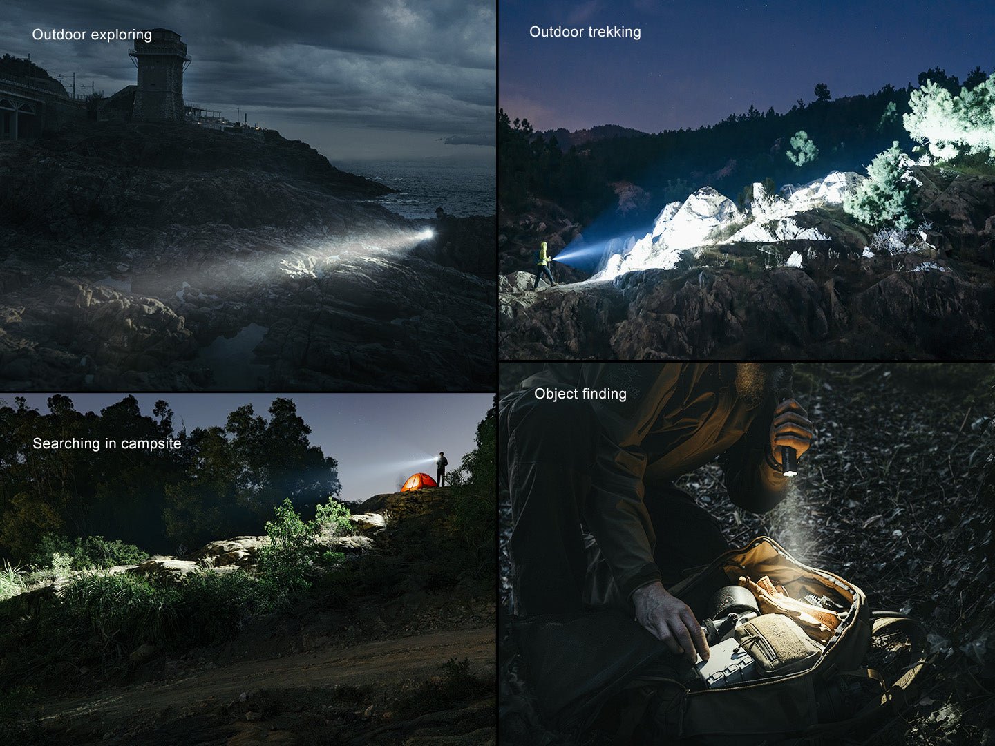 Fenix PD45R ACE Multi - Mode Tactical Flashlight - Hazy Fly Fishing