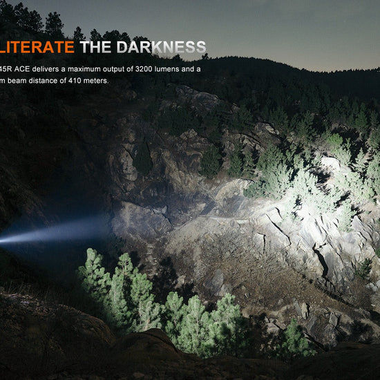 Fenix PD45R ACE Multi - Mode Tactical Flashlight - Hazy Fly Fishing