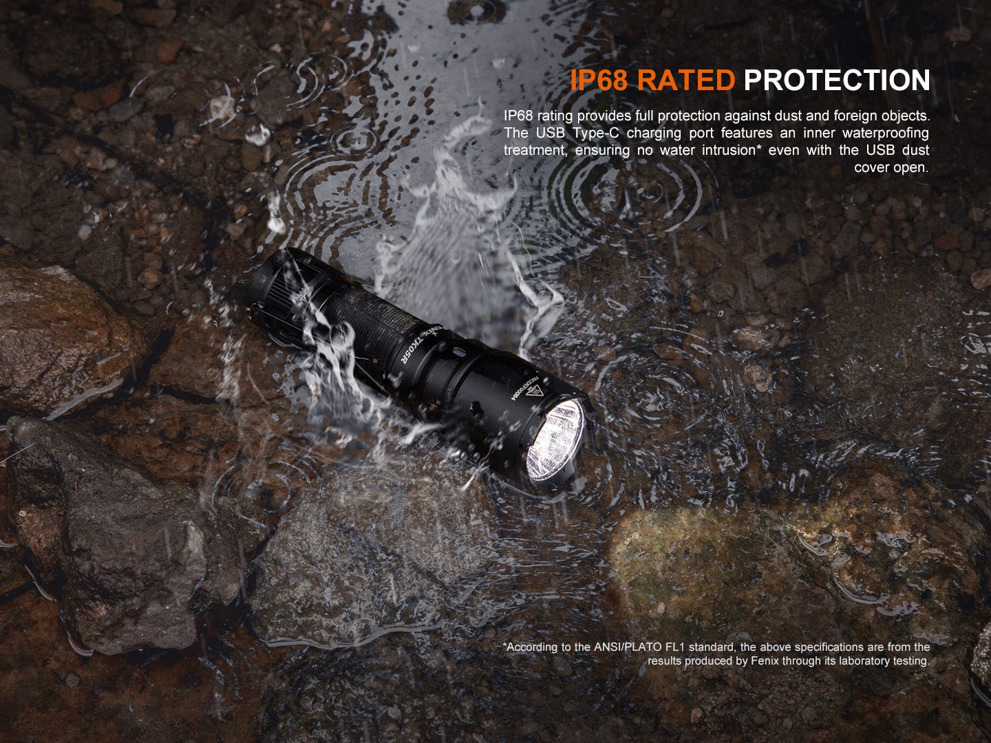 Fenix TK05R Compact Tactical EDC Flashlight - Hazy Fly Fishing