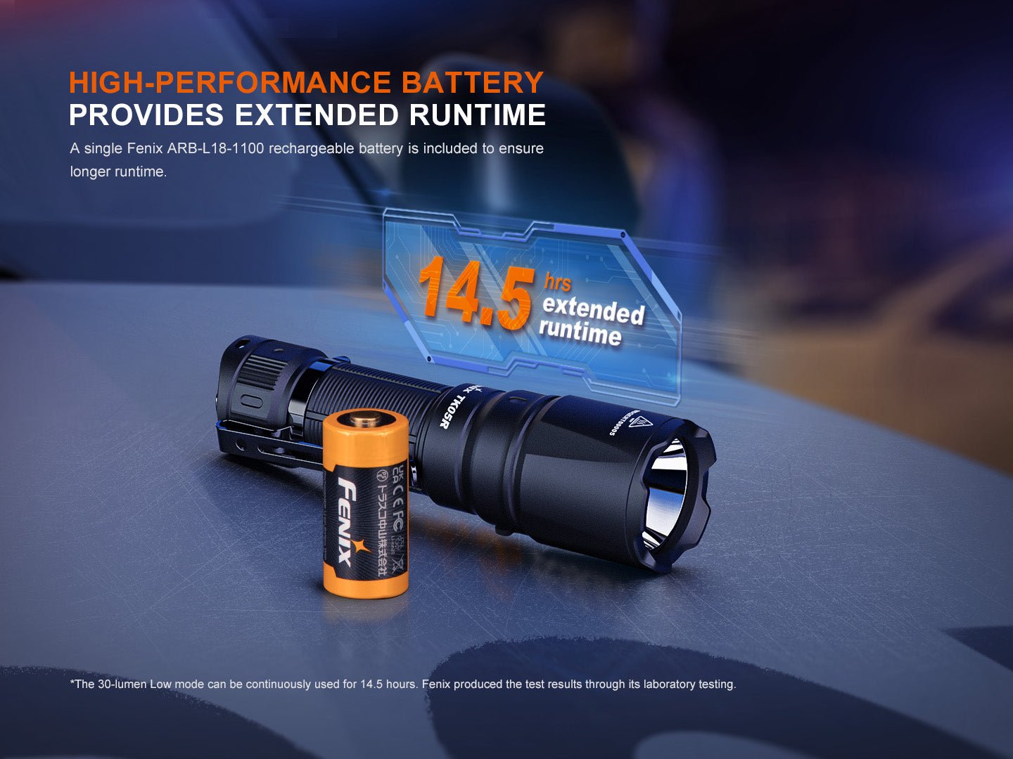 Fenix TK05R Compact Tactical EDC Flashlight - Hazy Fly Fishing