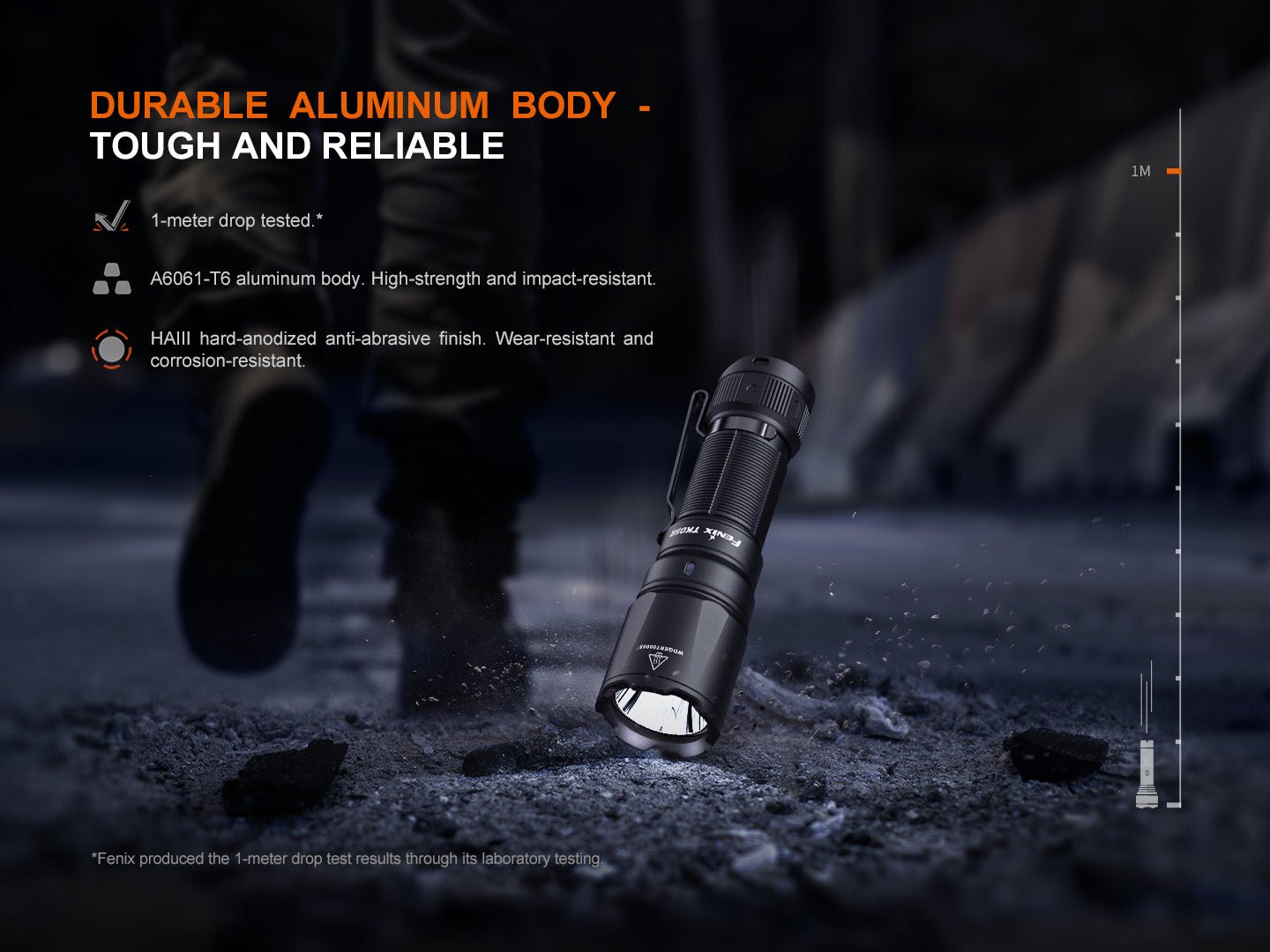 Fenix TK05R Compact Tactical EDC Flashlight - Hazy Fly Fishing