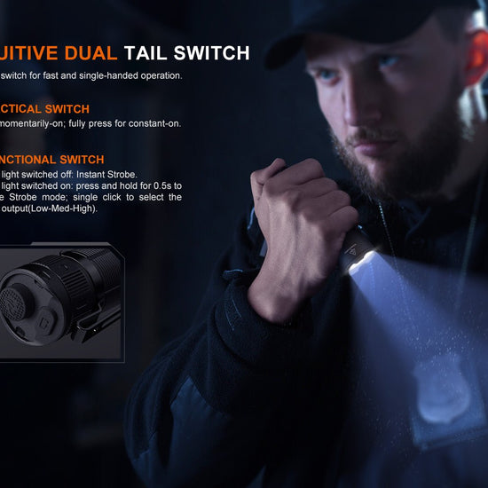 Fenix TK05R Compact Tactical EDC Flashlight - Hazy Fly Fishing