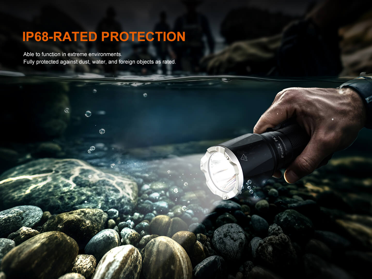 Fenix TK17 Dual Switch Tactical Flashlight - Hazy Fly Fishing