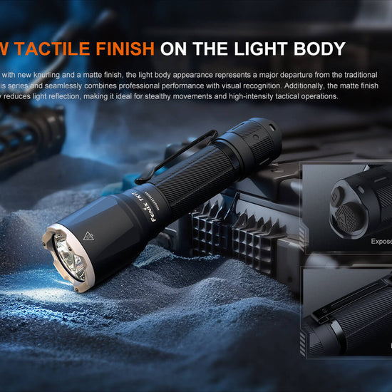 Fenix TK17 Dual Switch Tactical Flashlight - Hazy Fly Fishing