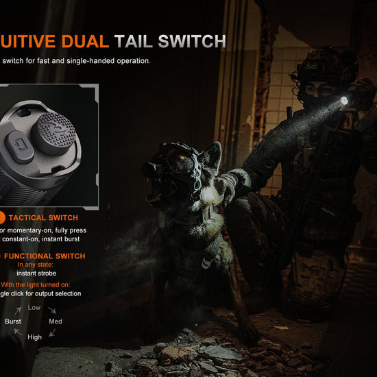 Fenix TK21R Duty Flashlight - Hazy Fly Fishing