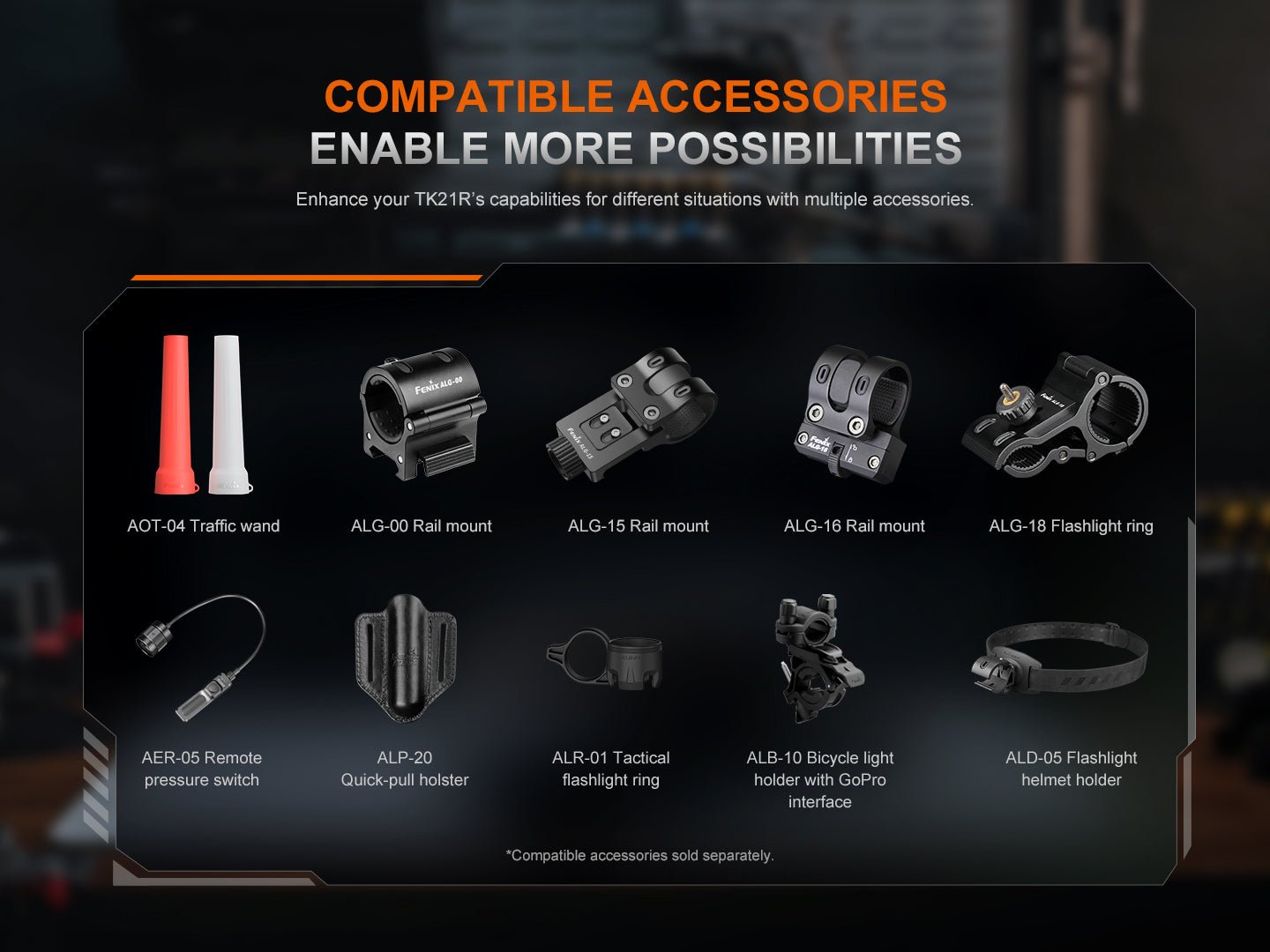 Fenix TK21R Duty Flashlight - Hazy Fly Fishing