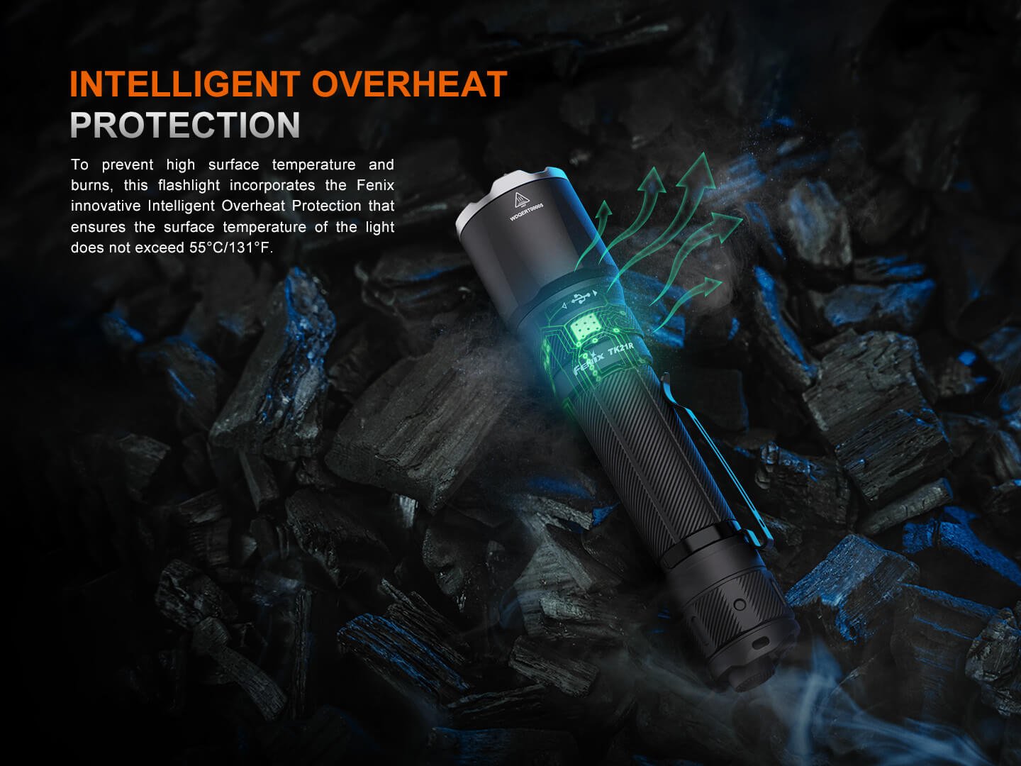 Fenix TK21R Duty Flashlight - Hazy Fly Fishing