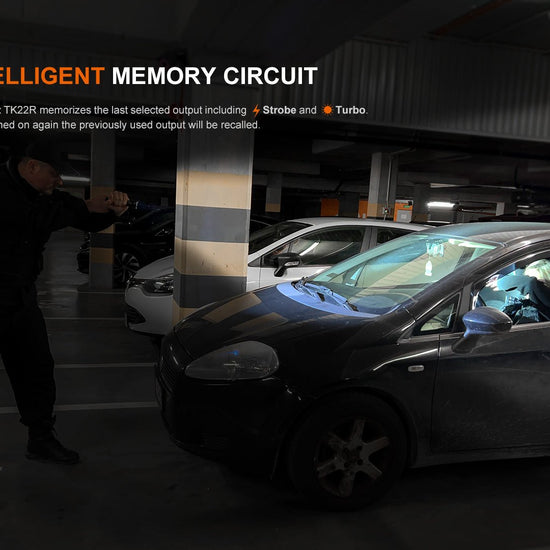 Fenix TK22R Rechargeable Tactical & Duty Flashlight - Hazy Fly Fishing